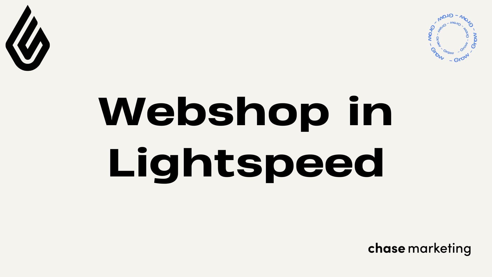 Hoe maak je een Lightspeed webshop?